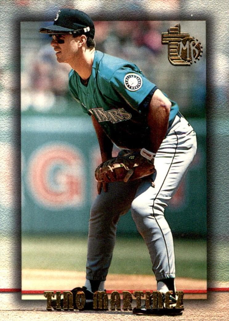 Tino Martinez 1995 topps Embossed