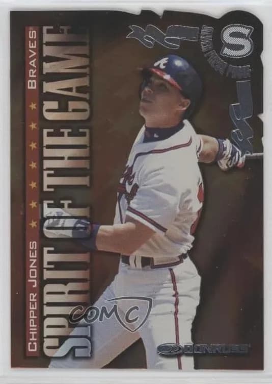 Chipper Jones 1998 panini Donruss