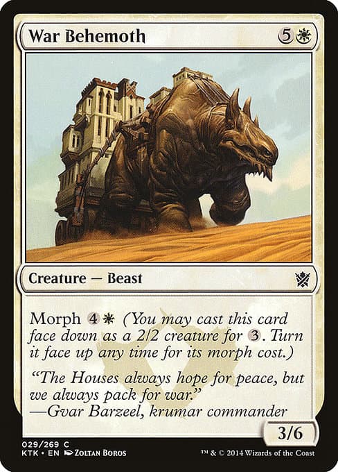 War Behemoth #29
