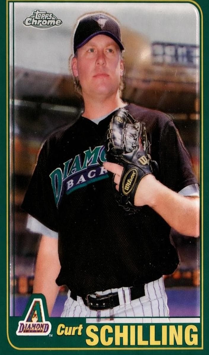 Curt Schilling 2001 topps Topps Chrome