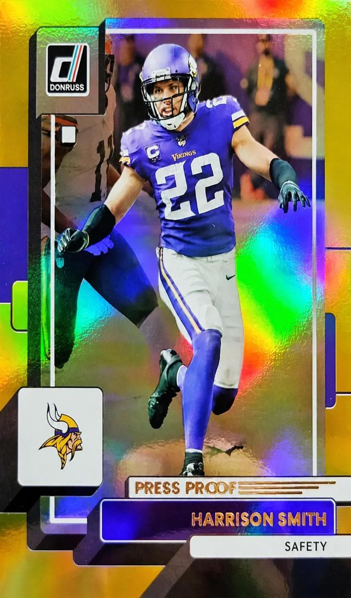 Harrison Smith 2022 panini Donruss