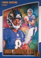 Lamar Jackson 2018 panini Donruss Rookie Gridiron Kings - Studio Series
