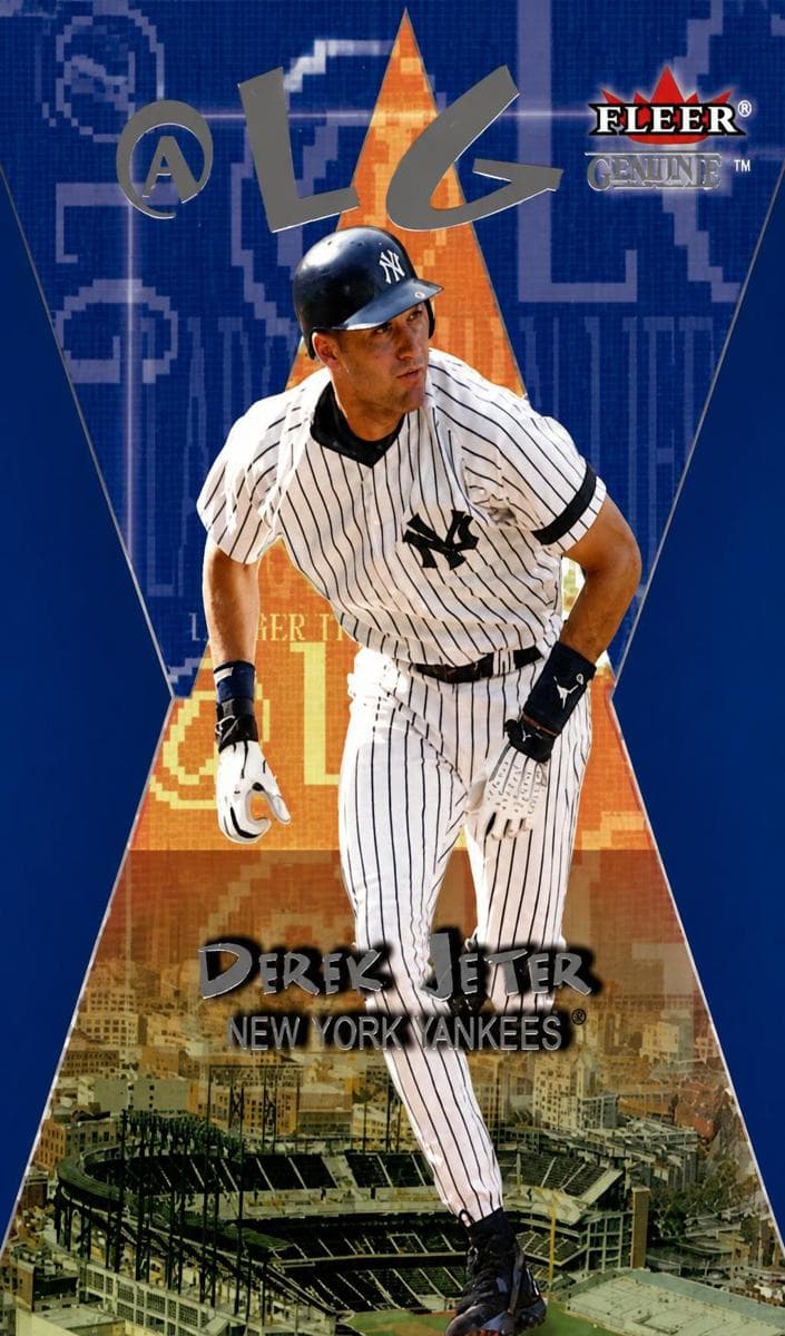 Derek Jeter 2001 fleer