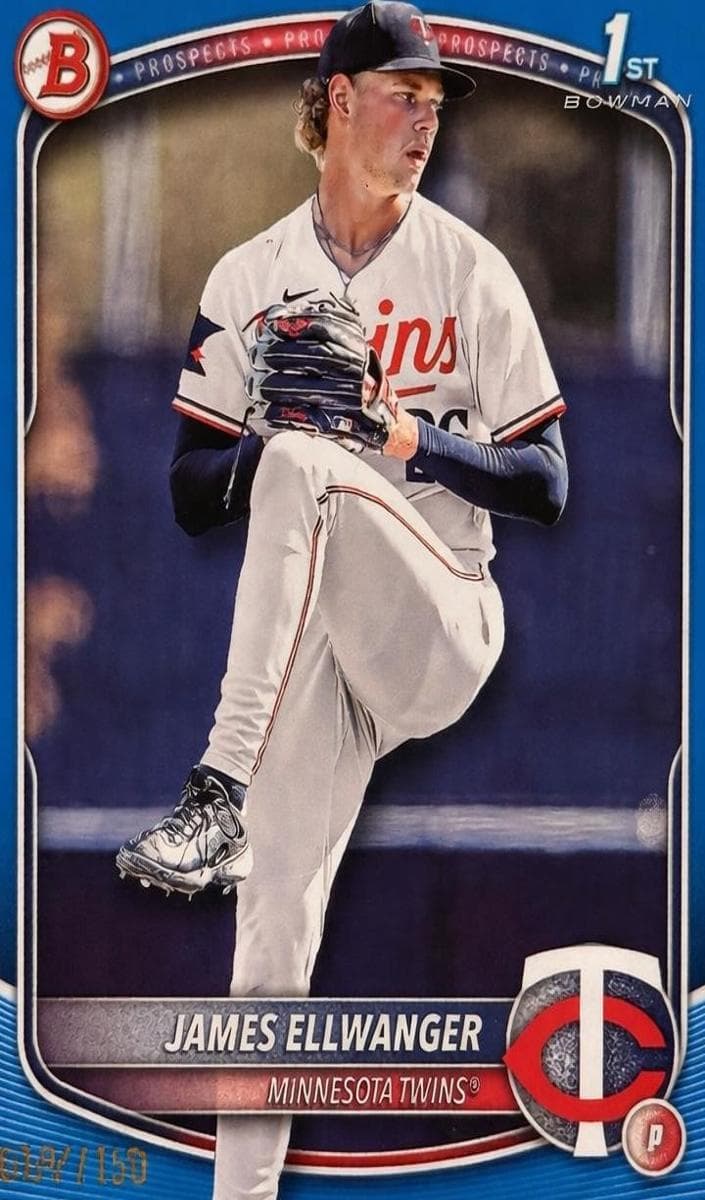James Ellwanger trading card