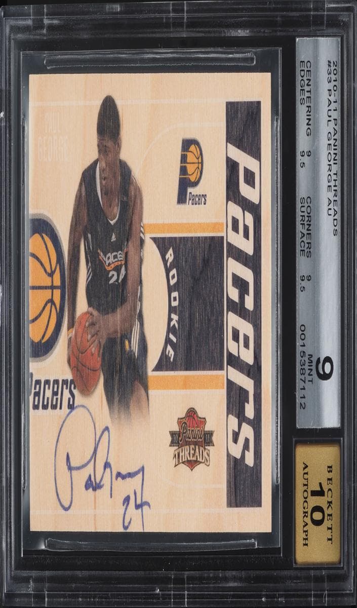 Paul George 2010 panini