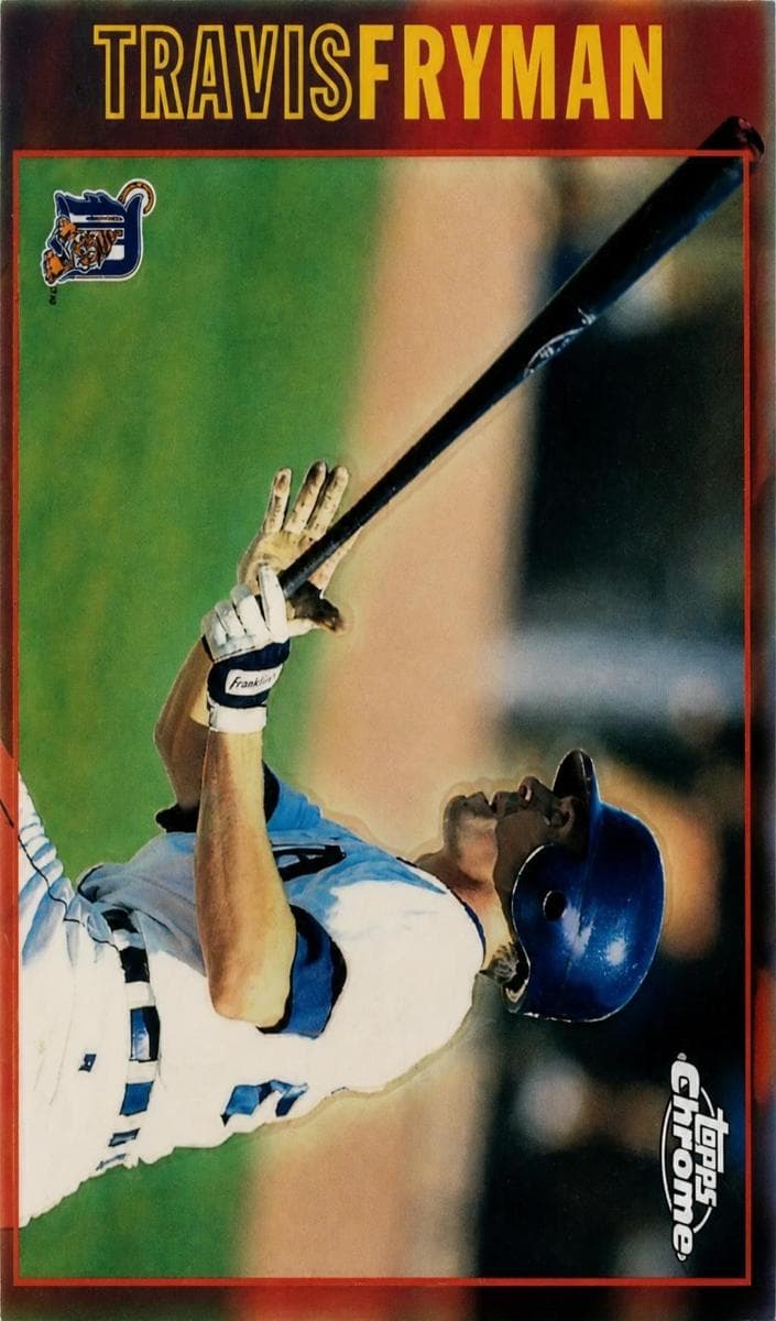 Travis Fryman 1997 topps Topps Chrome