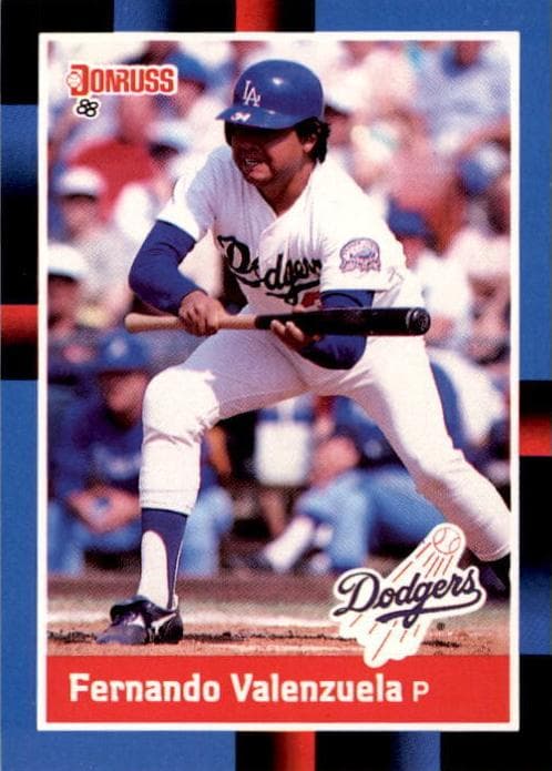 Fernando Valenzuela 1988 panini