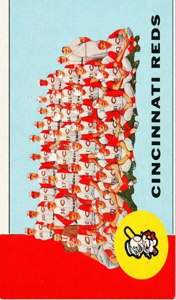 Cincinnati Reds 1963 topps Topps