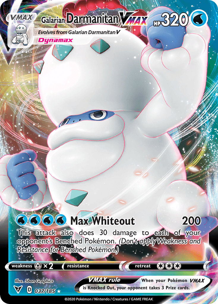 Galarian Darmanitan VMAX Pokemon