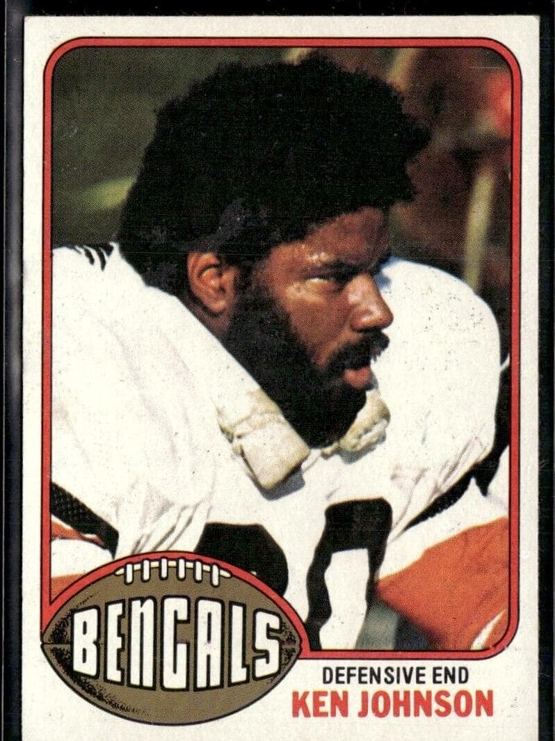 Ken Johnson 1976 topps Topps