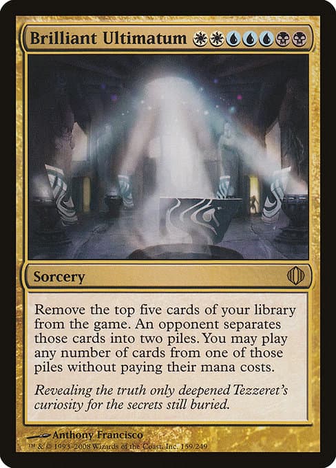 Brilliant Ultimatum 2008 Magic: The Gathering Shards of Alara