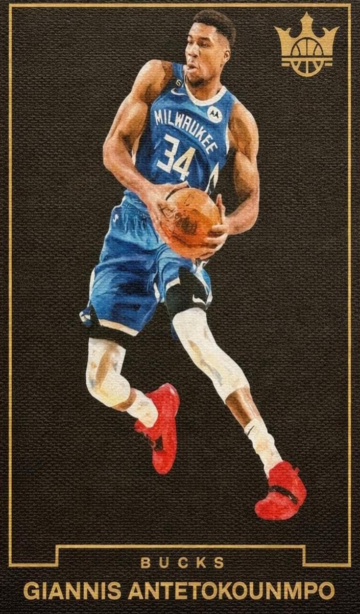 Giannis Antetokounmpo 2023 panini Panini Court Kings