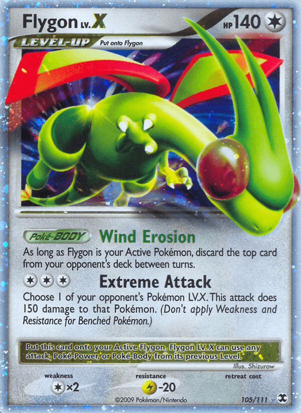 Flygon LV.X 2009 Pokemon
