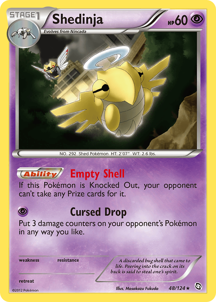 Shedinja 2012 Pokemon Dragons Exalted