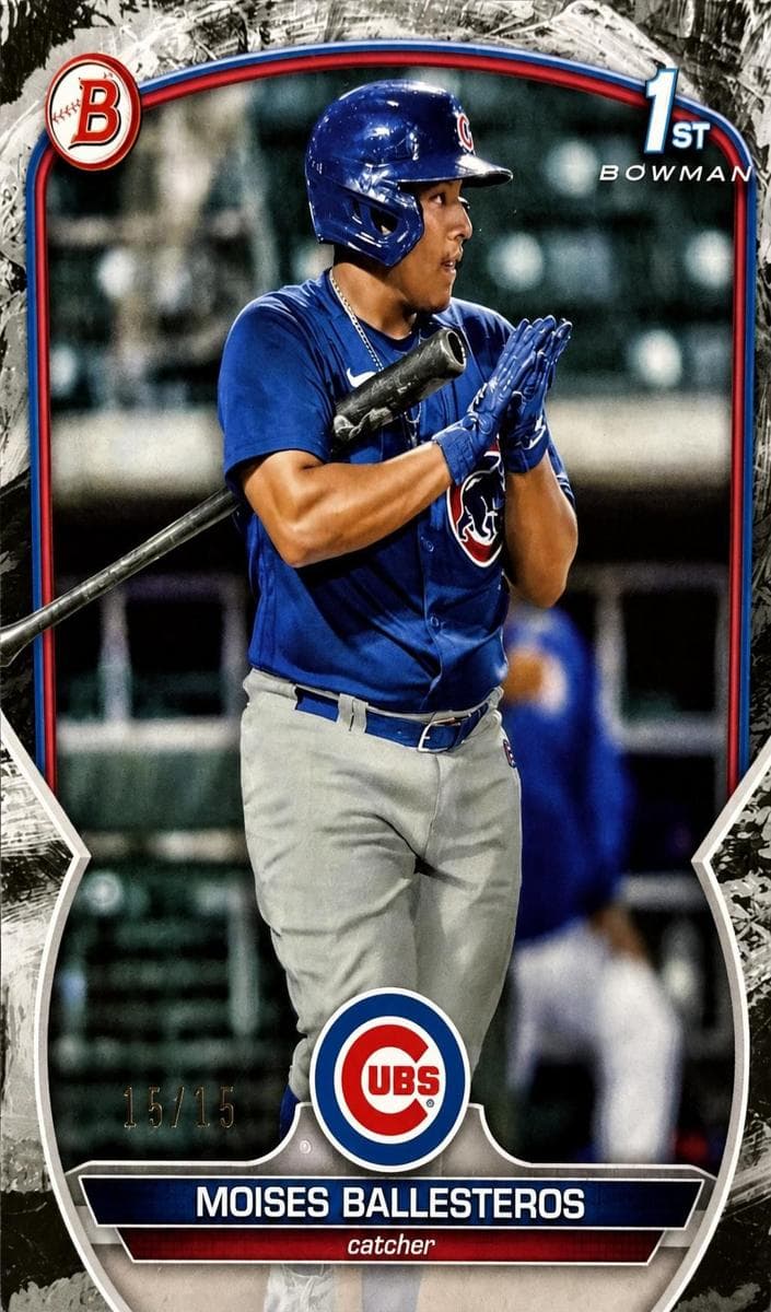 Moises Ballesteros 2023 bowman Bowman