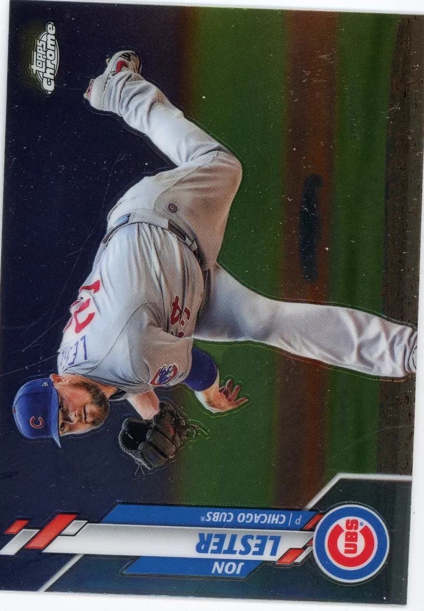 Jon Lester 2020 topps Topps Chrome