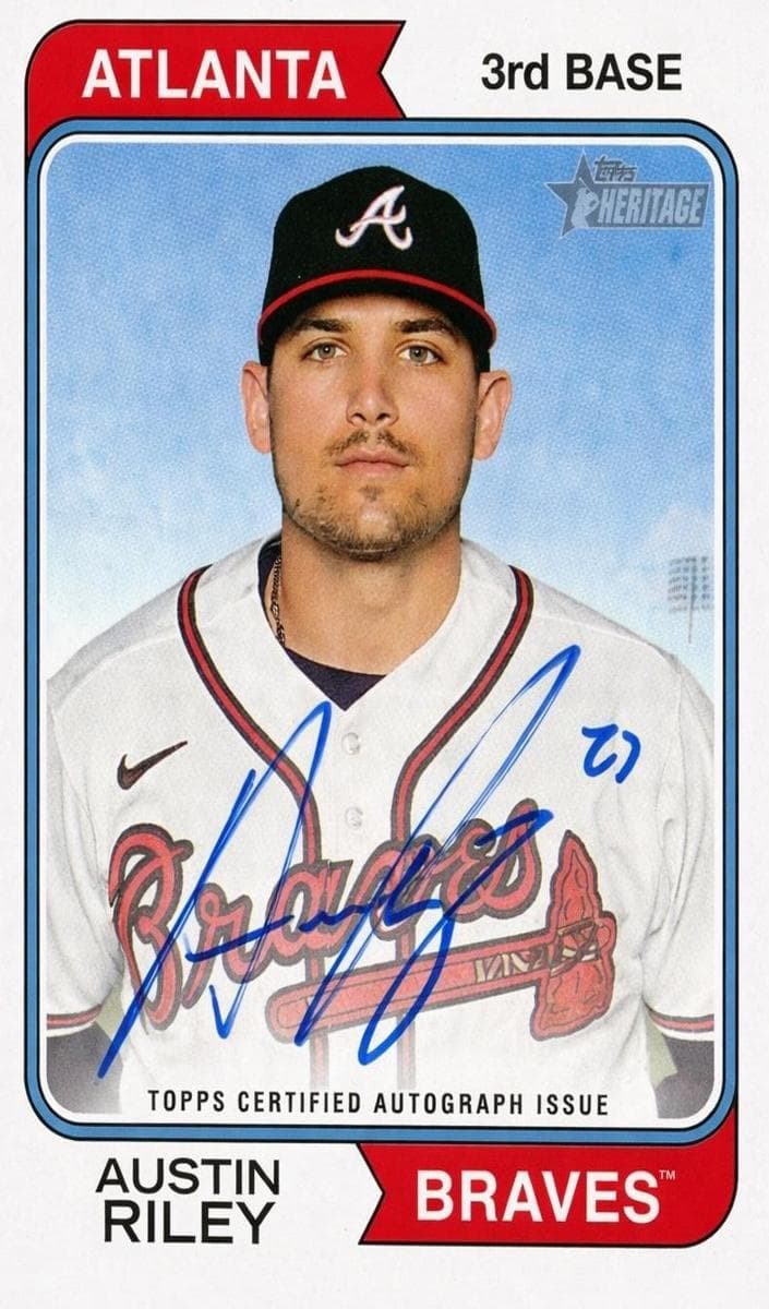 Austin Riley 2023 topps