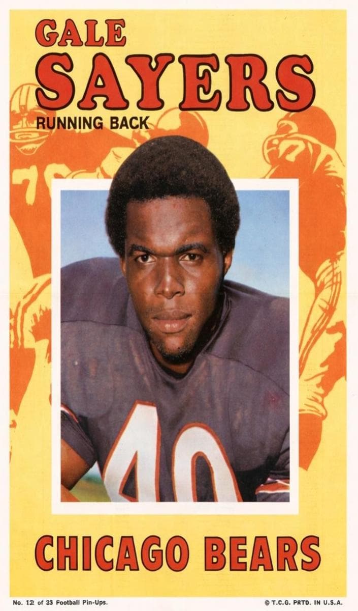 Gale Sayers 1971 topps