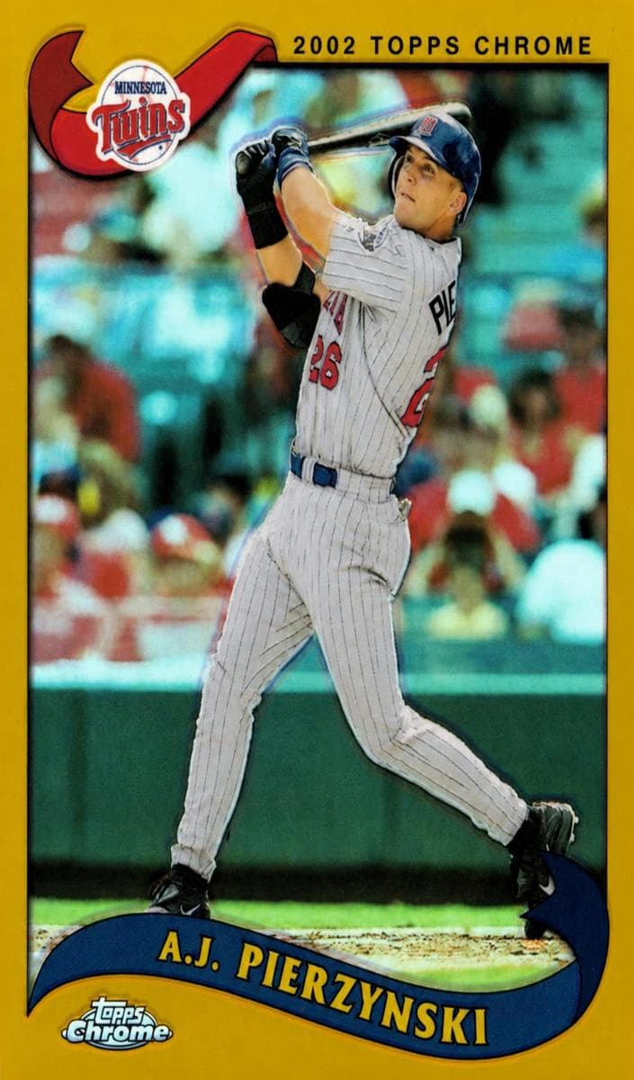 A.J. Pierzynski trading card