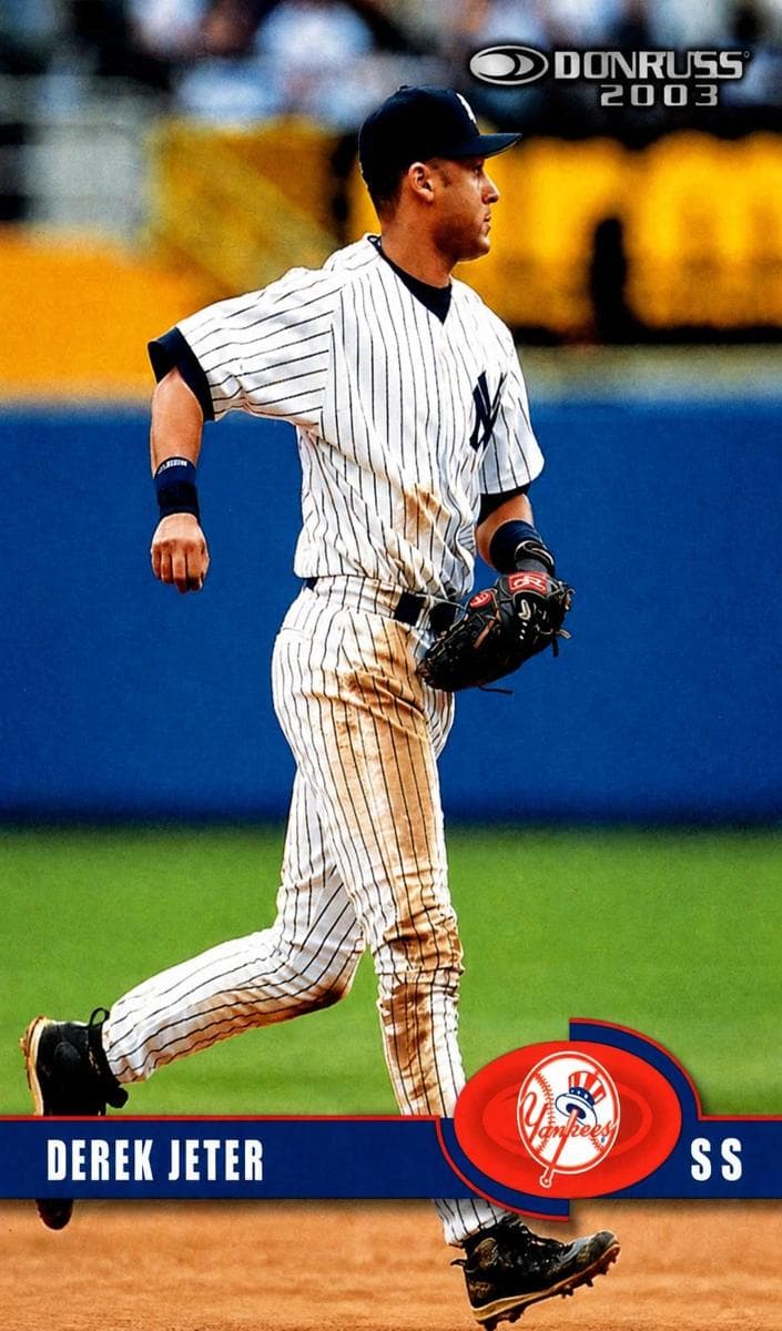 Derek Jeter 2003 panini Donruss