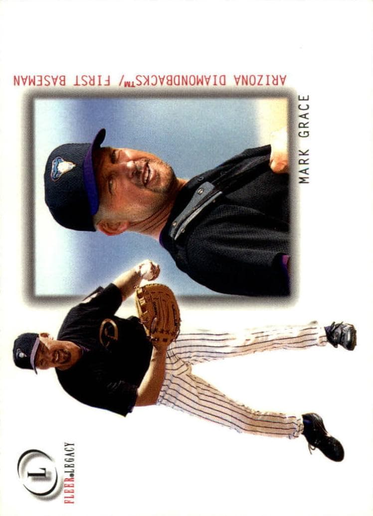 Mark Grace 2001 fleer Fleer Legacy