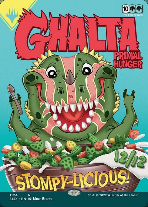 Ghalta, Primal Hunger // Ghalta, Primal Hunger 2019 Magic: The Gathering Secret Lair Drop