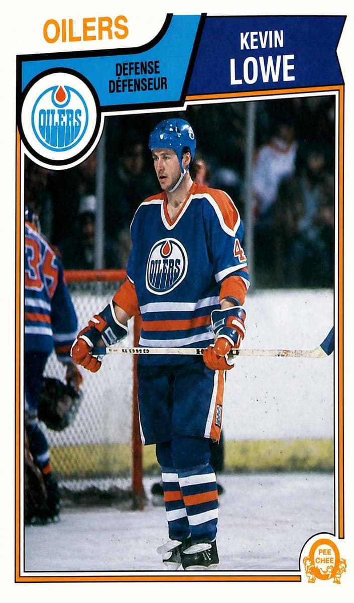 Kevin Lowe trading card