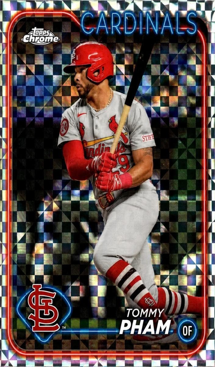 Tommy Pham trading card