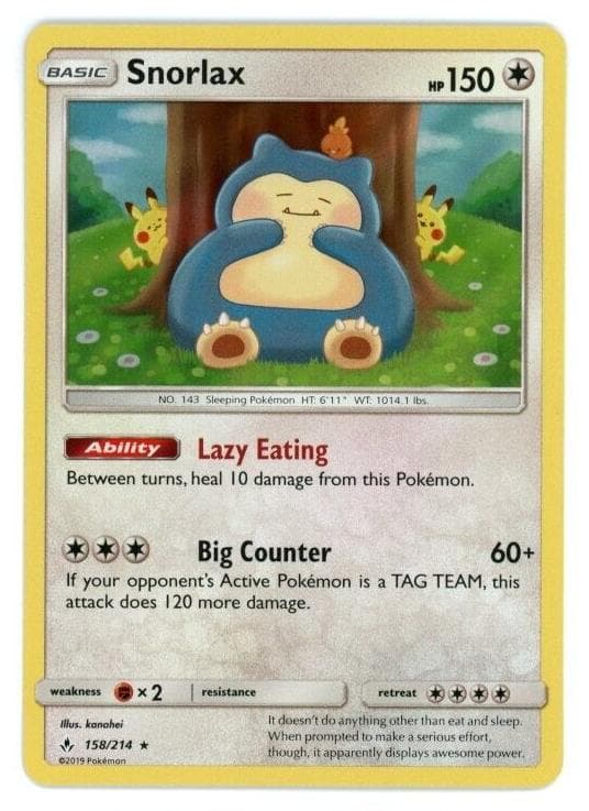 Snorlax #158