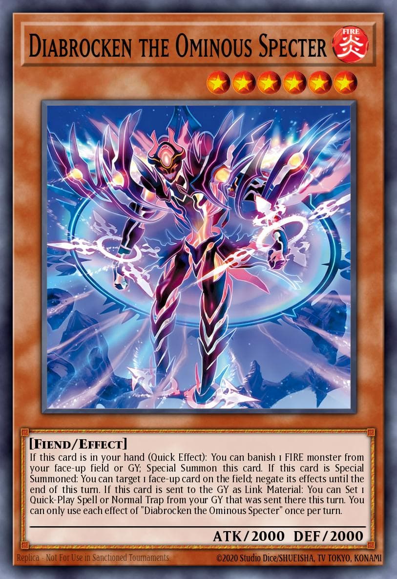 Diabrocken the Ominous Specter #BLZD-EN025