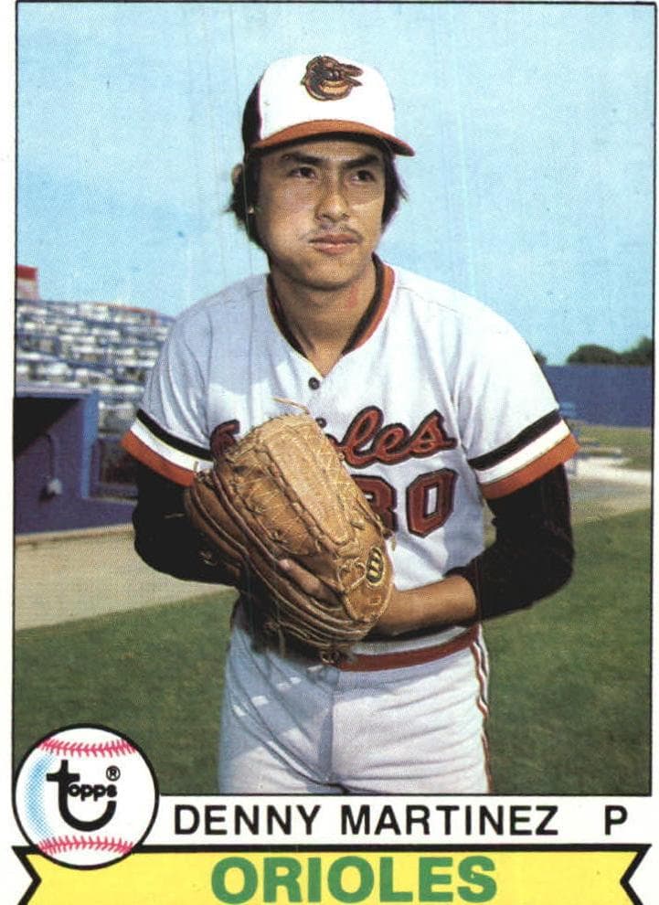 Denny Martinez 1979 topps Topps