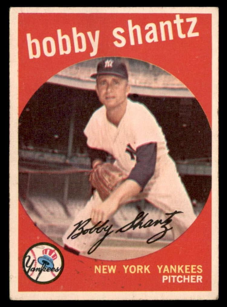 Bobby Shantz 1959 topps Topps