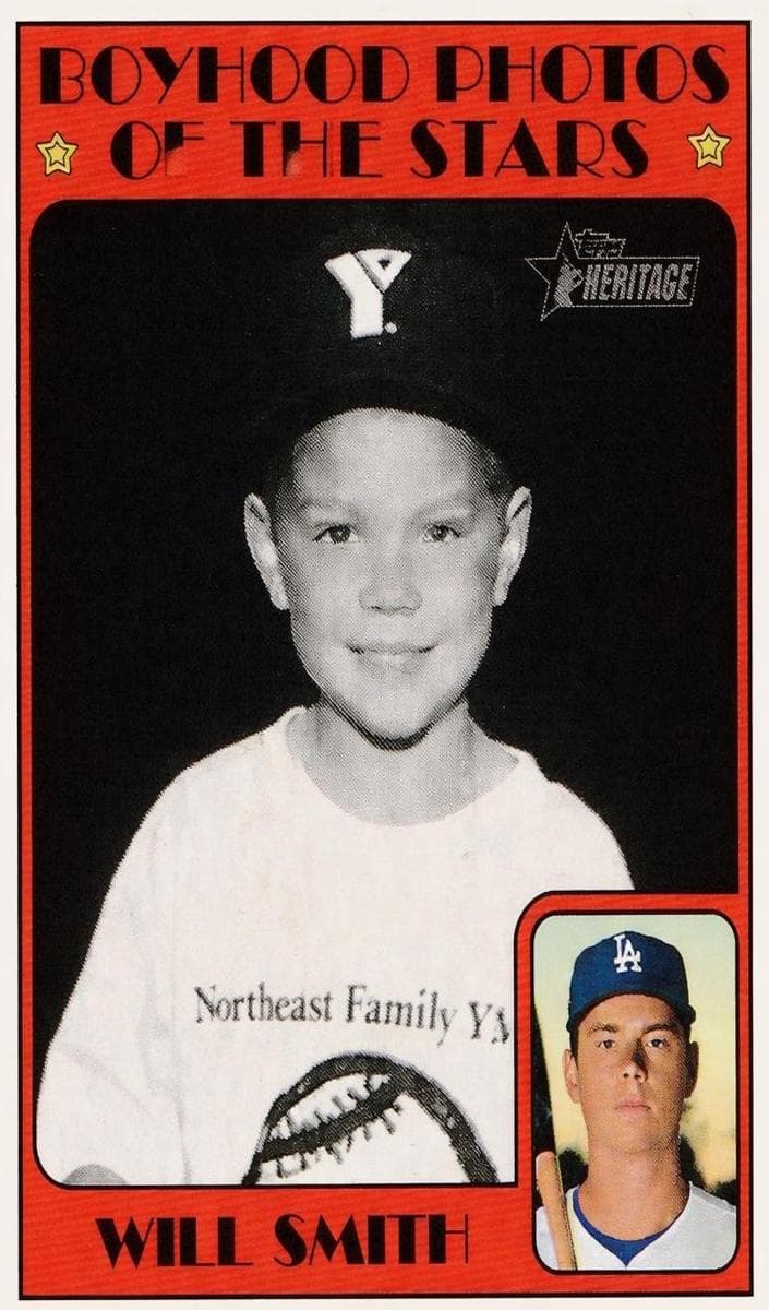 Will Smith 2021 topps Topps Heritage