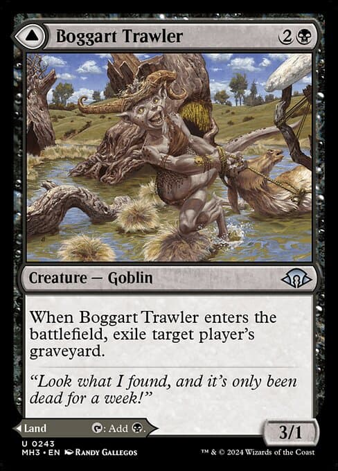 Boggart Trawler // Boggart Bog 2024 Magic: The Gathering Modern Horizons 3