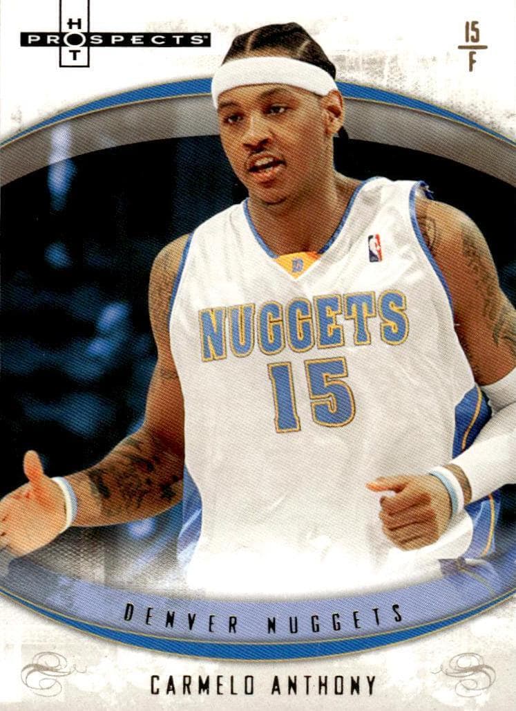 Carmelo Anthony 2007 fleer Hot Prospects
