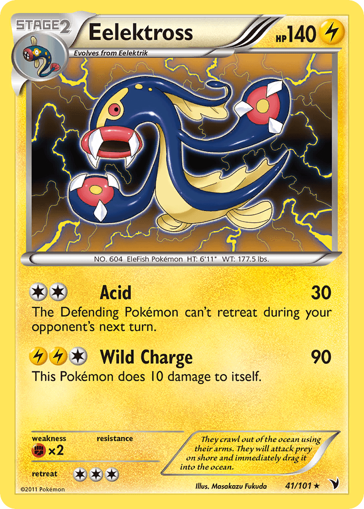 Eelektross 2011 Pokemon