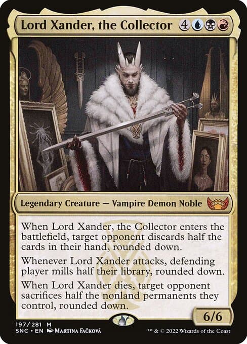 Lord Xander, the Collector 2022 Magic: The Gathering Streets of New Capenna