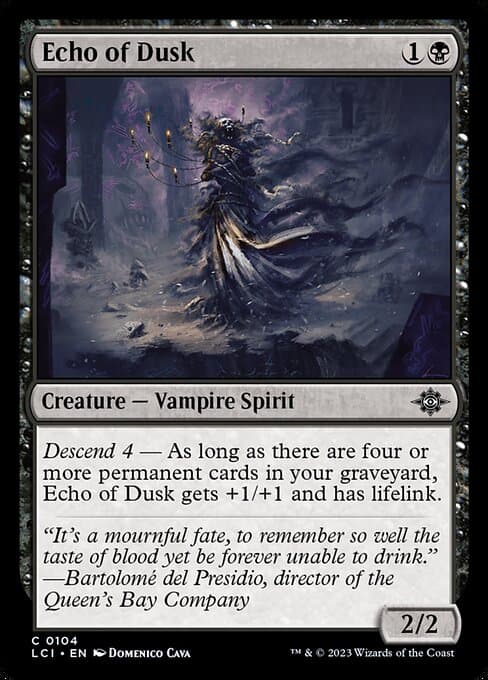 Echo of Dusk 2023 Magic: The Gathering Lost Caverns of Ixalan