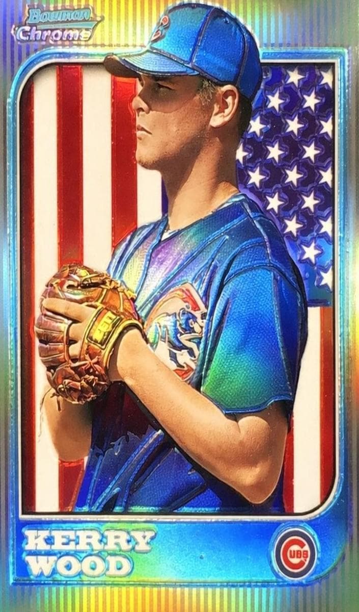 Kerry Wood 1997 bowman Chrome