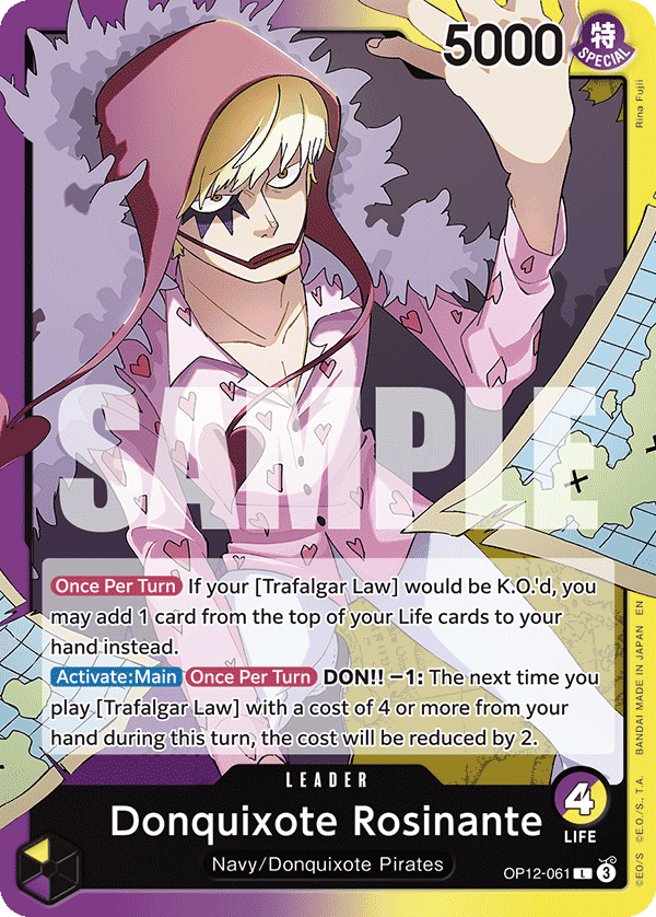 Rosinante Donquixote 2025 One Piece Japanese Legacy of the Master Alternate Art