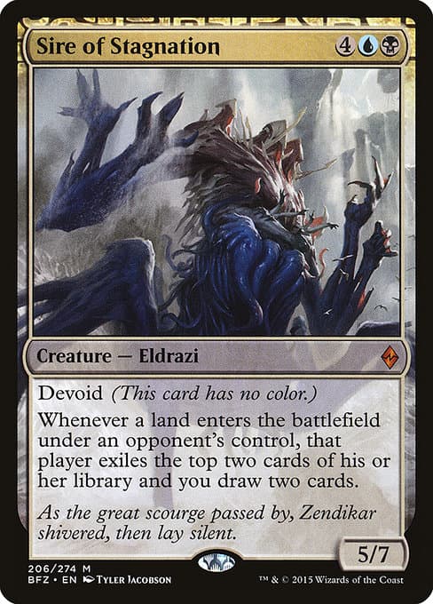Sire of Stagnation 2024 Magic: The Gathering Modern Horizons 3 Commander