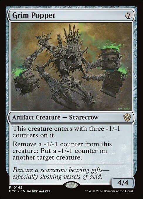 Grim Poppet 2026 Magic: The Gathering Lorwyn Eclipsed Commander