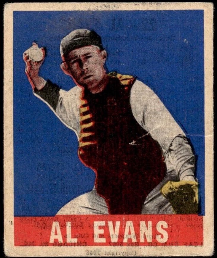 Al Evans 1948 leaf Leaf