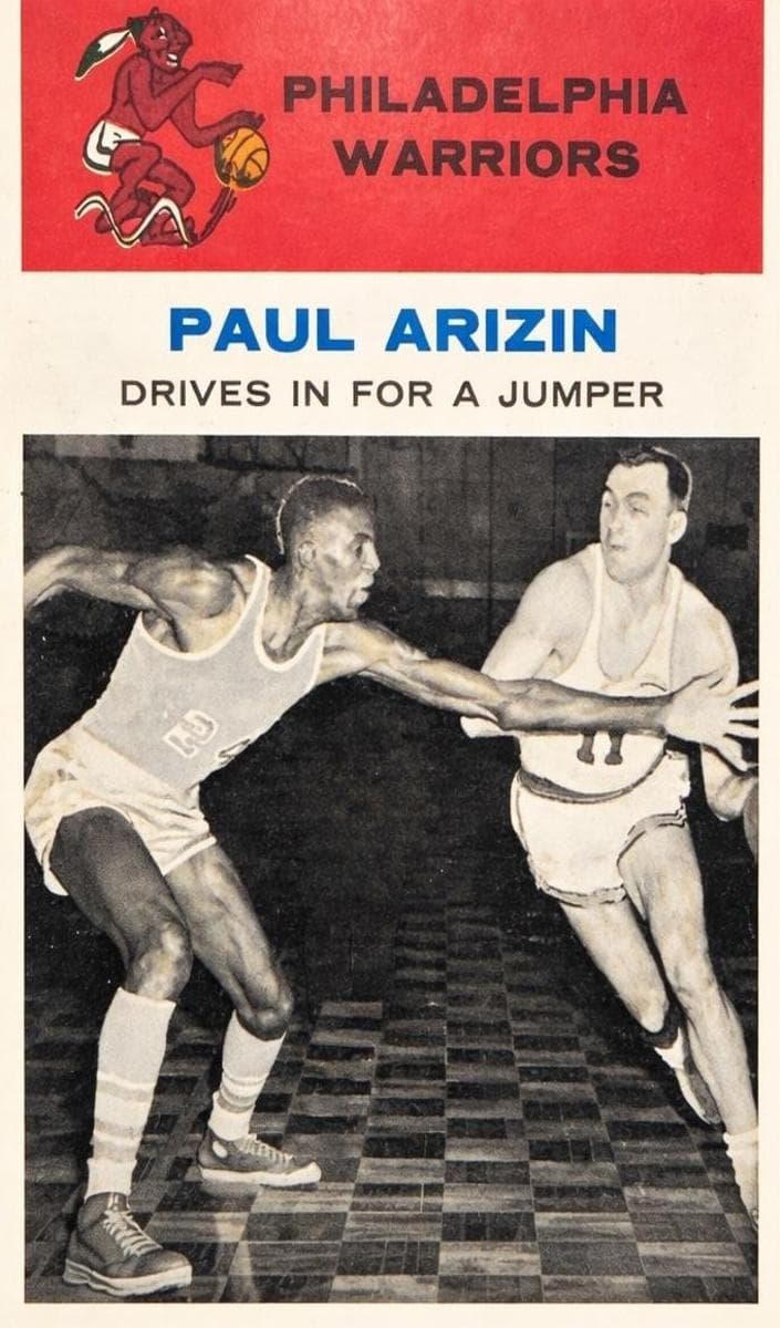 Paul Arizin 1961 fleer Fleer