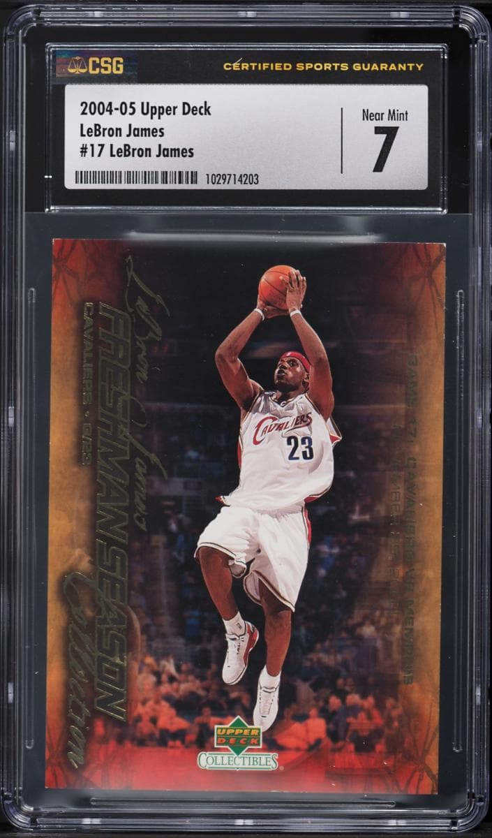 Lebron James 2004 upper-deck Collectibles Lebron James Freshman Season
