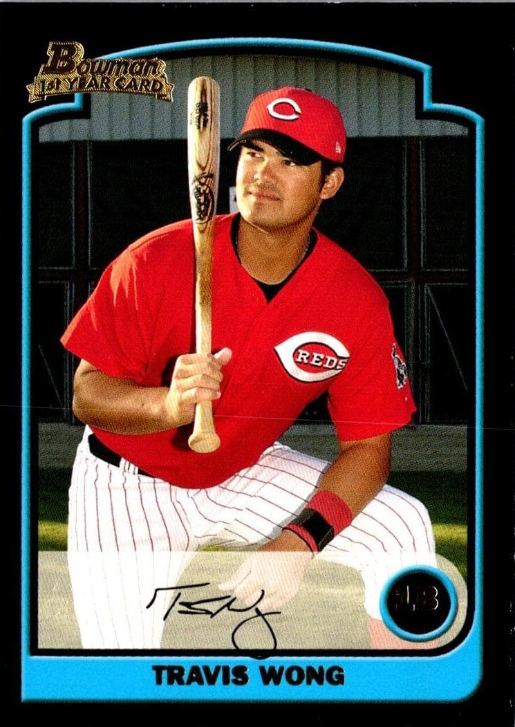 Travis Wong trading card