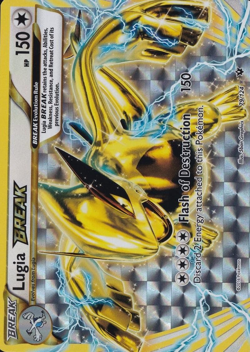 Lugia BREAK trading card