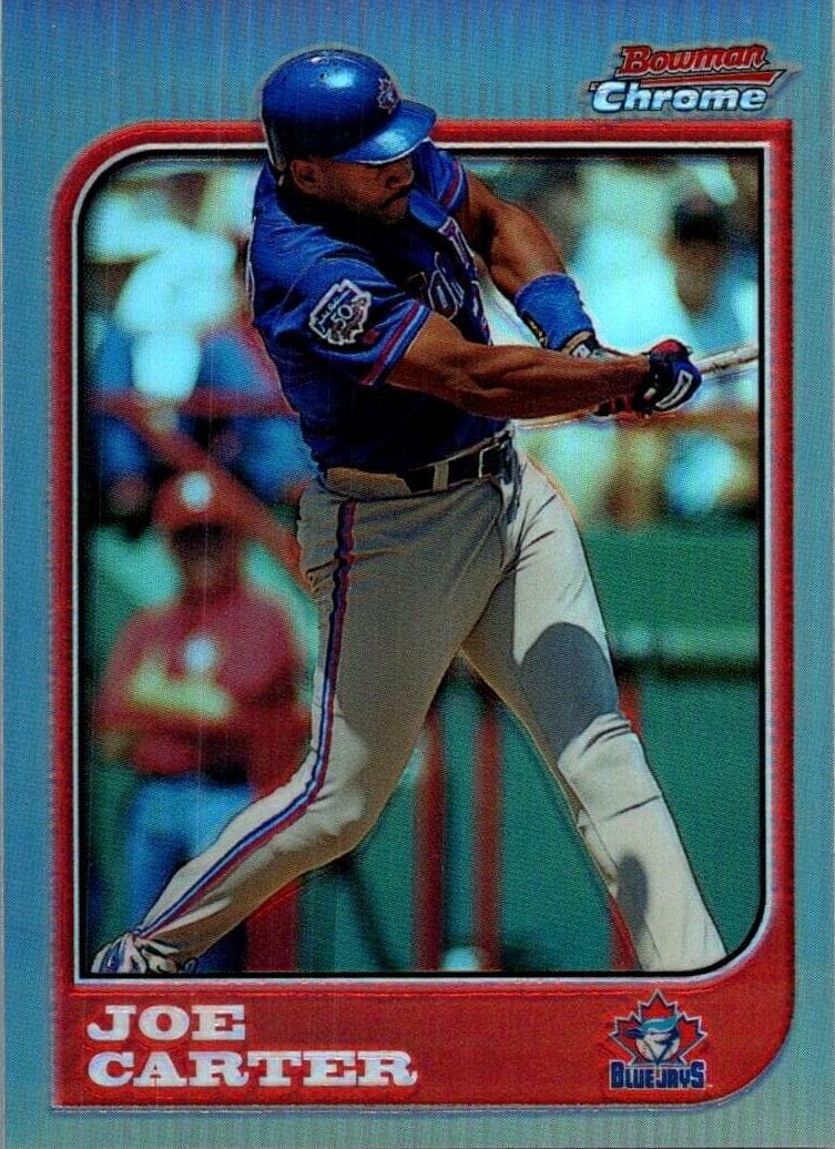 Joe Carter 1997 bowman Chrome