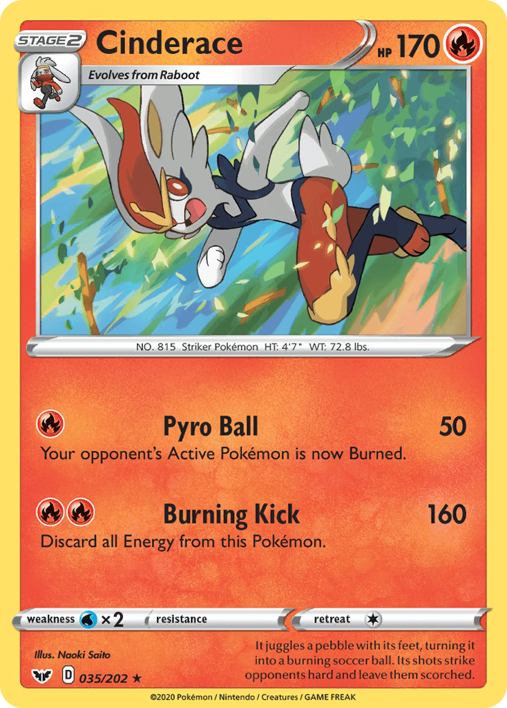 Cinderace 2020 Pokemon