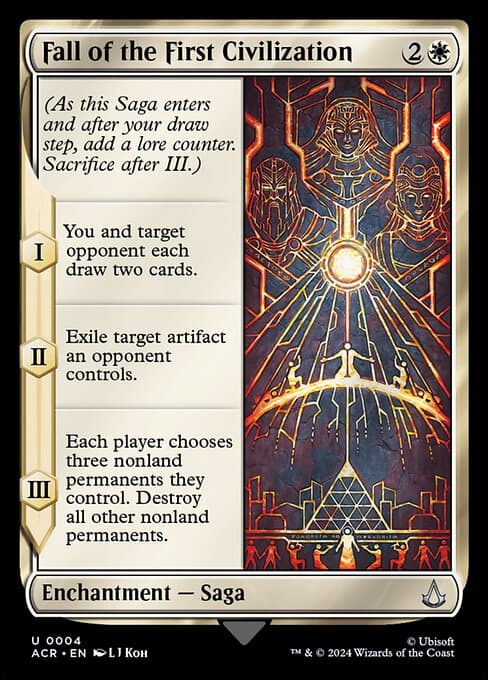 Fall of the First Civilization 2024 Magic: The Gathering Assassin's Creed